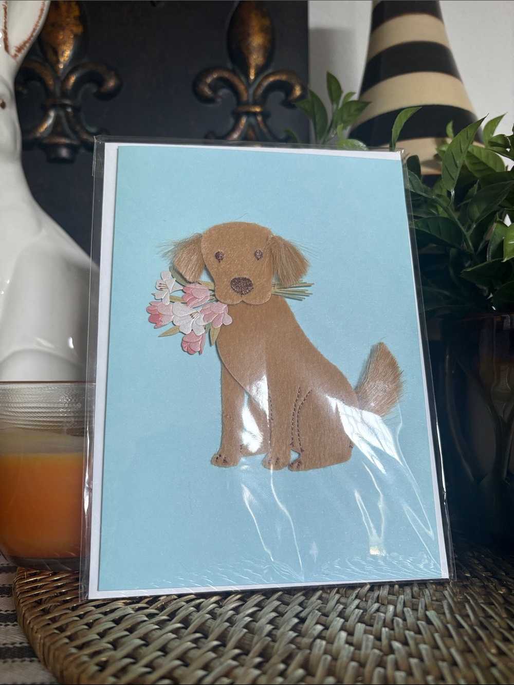 🆕Papyrus Golden Retriever Birthday Greeting Card